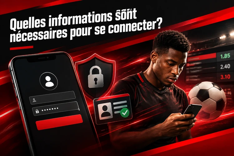 Quelles informations sont nécessaires pour se connecter?